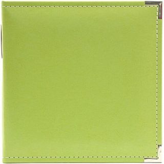 We R Memory Keepers Classic Leather Ring Binder, 5.5 x 8.5, Kiwi  Make More Happen at
