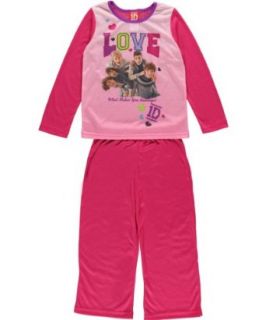 One Direction "What Makes You Beautiful" 2 Piece Pajamas   pink, 6 Clothing