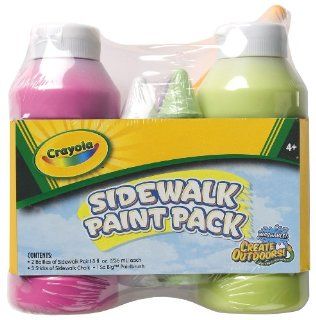 Crayola Sidewalk Paint   Colors May Vary Toys & Games