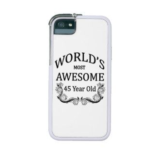 World's Most Awesome 45 Year Old iPhone 5/5S Cover