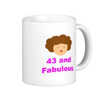 43 and Fabulous Coffee Mug