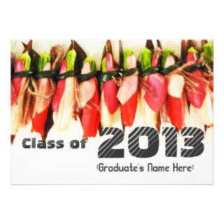 2013 Graduation Announcement (Hawaiian Theme)