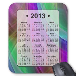 Calendar 2013   make your own background design mousepad