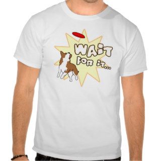 Wait For It Corgi Disc Dog T shirt