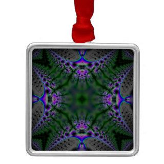 Kaleidoscope Fractal 211 Christmas Tree Ornaments