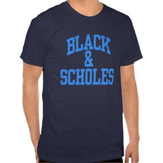 Black & Scholes T shirts