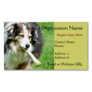 Aussie  Dog  Business Card