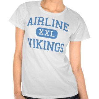 Airline   Vikings   High   Bossier City Louisiana Tee Shirts