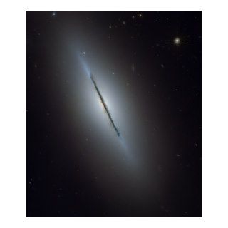 The Spindle Galaxy NGC 5866 Messier 102 Poster