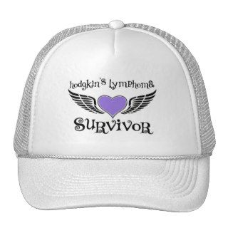 Hodgkin's Disease Survivor Trucker Hats