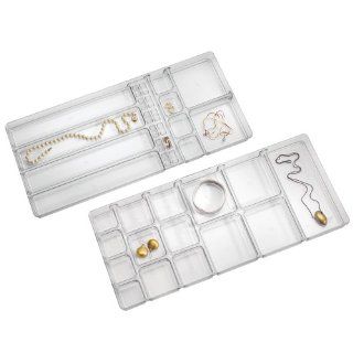 InterDesign Linus Jewelry Box, Large, Clear   Jewelry Trays