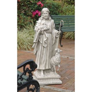 Design Toscano Jesus The Good Shepherd Garden Statue   Garden Statues