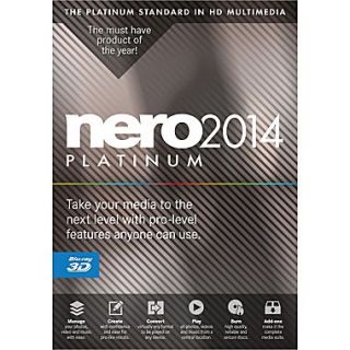 Nero CD/DVD Authoring Nero 2014 Platinum Software  Make More Happen at