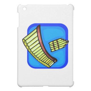 Pan Pipes With Blue background pan flute Case For The iPad Mini