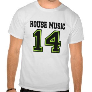 house music 2014 dj style design t shirt