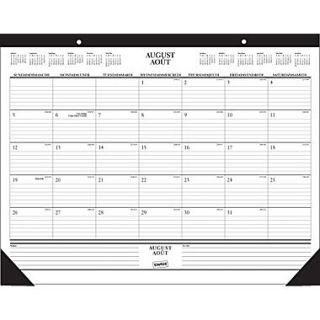 2014/2015 Academic Monthly Desk Pad, 22 x 17  Make More Happen at