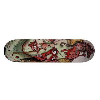 zombie rat brain eater skateboard