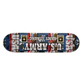 Cool U.S. Army Logo Skateboard Deck USA Gift