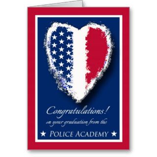 Congratulations on Graduation, Police Academy Cards