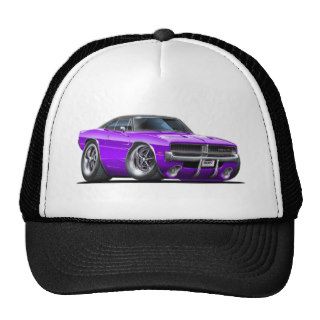 Dodge Charger Purple Car Hats