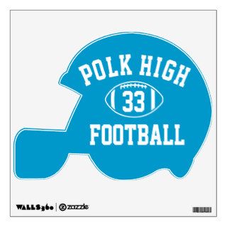 Polk High Football 33 wall decal