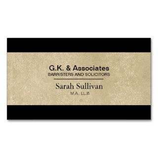 Law Business Card   Simple Texture Lawyer Attorney