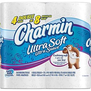 Charmin Ultra Soft Bathroom Tissue Rolls, 2 Ply, 40 Rolls/Case  Make More Happen at
