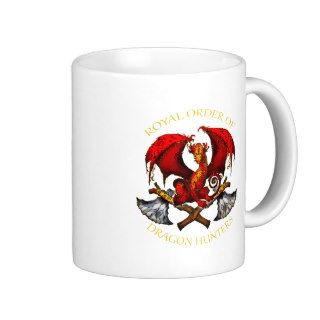 Royal Order of Dragon Hunters Coffee Mugs