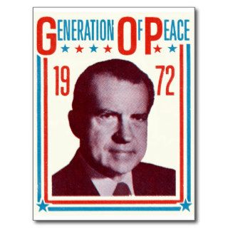 1972 Nixon Presidential Campaign Post Cards