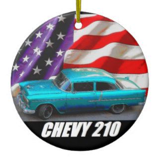 1955 Chevy 210 Christmas Tree Ornament
