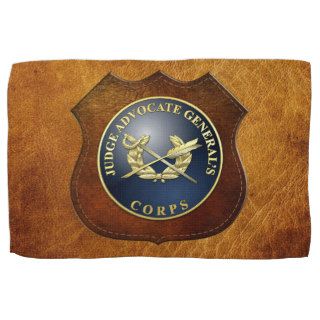 [300] Judge Advocate General's Corps Branch Plaque Towels