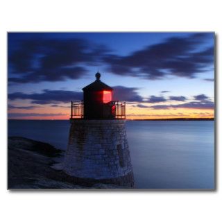 Castle Hill Lighthouse Newport Rhode Island Post Cards