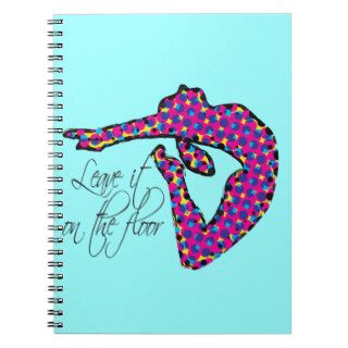 Leave it on the Floor Gymnastics Spiral Note Books