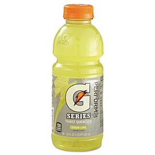 Gatorade Sports Drink Mix, Lemon Lime, 20 oz. Wide Mouth Bottle, 24/Pack  Make More Happen at