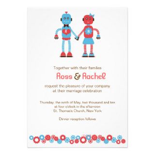 Robot Love Wedding Invitations