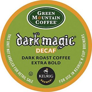 Keurig K Cup Green Mountain Dark Magic Extra Bold Decaf Coffee, Decaffeinated , 24 Pack  Make More Happen at