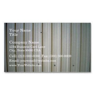 corrugated steel texture business cards