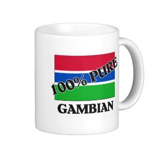 100 Percent GAMBIAN Coffee Mugs