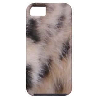 Snow Leopard Fur iPhone 5 Cases