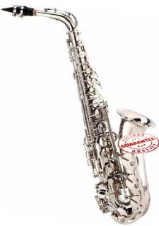Merano Alto Saxophone Silver with Case, WALSAX S Musical Instruments