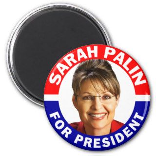 Sarah Palin For President Fridge Magnets