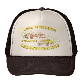 1982 Tractor Truck Pull Mesh Trucker Hat Cap