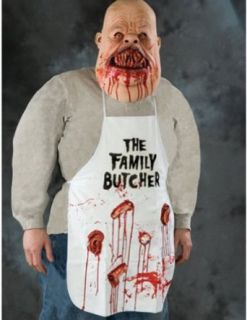 Family Butcher Apron Halloween Costume   Most Adults Adult Sized Costumes Clothing