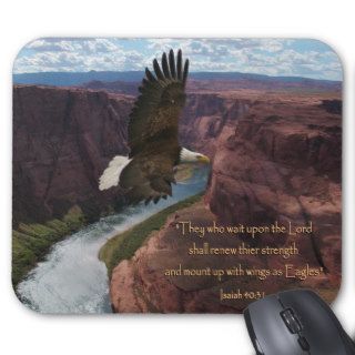 Isaiah 4031 Wings as Eagles Mouse Pads