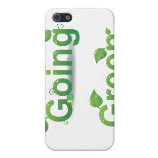 "Going Green" Leaves iPhone Case Case For iPhone 5