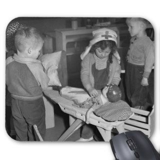 Nursing School 1940s Mousepad