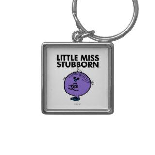 Little Miss Stubborn Classic Keychain