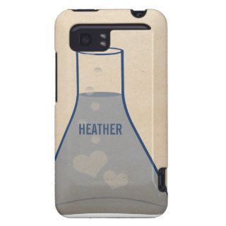 Whimsical Beaker HTC Vivid Tough Case, Blue HTC Vivid Cases