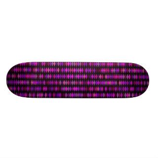 checkers purple skate board decks
