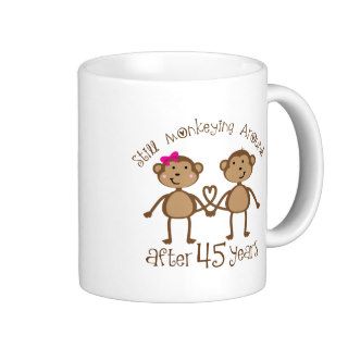 45th Wedding Anniversary Gifts Coffee Mug